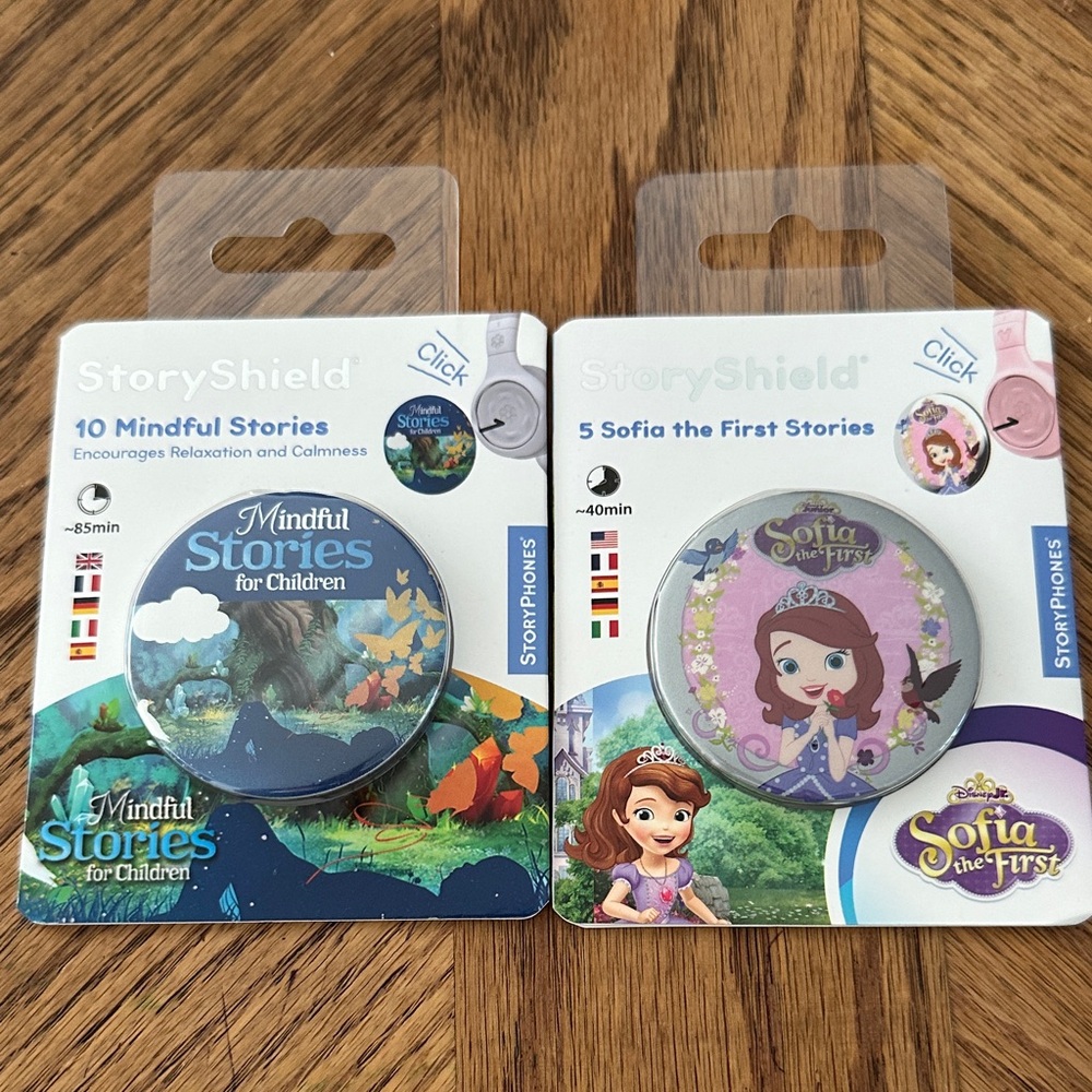NWT • StoryShield • 10 mindful stories & 5 Sofia the first stories